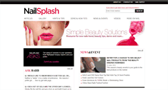 Desktop Screenshot of nailsplash.com